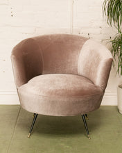 Load image into Gallery viewer, Vintage Silver Lounge Chair
