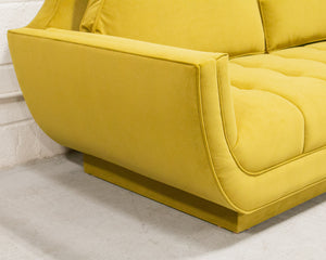 Tabatha Sofa in Chartreuse