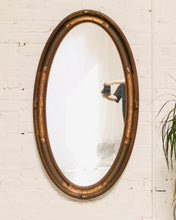 Load image into Gallery viewer, Oval Italian Antique Mirror
