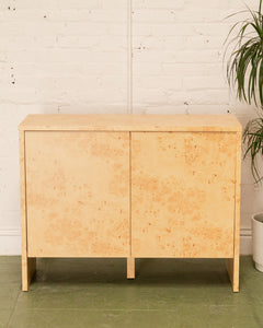 Burlwood Small Cabinet