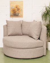 Load image into Gallery viewer, Bianca Swivel Chair in Goodwin Latte
