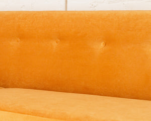 Gold Mid Century Sofa