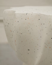 Load image into Gallery viewer, Twisted Speckled Terrazzo Fiberglass Side Table/End Table
