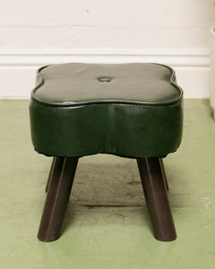 Green Clover Ottoman