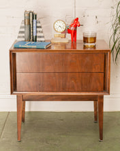 Load image into Gallery viewer, Walnut Single Nightstand by Thomasville
