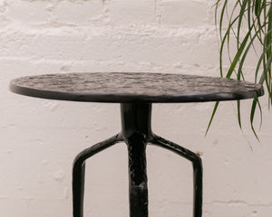 Brutalist Thin Leg Side Table