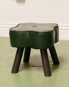 Green Clover Ottoman