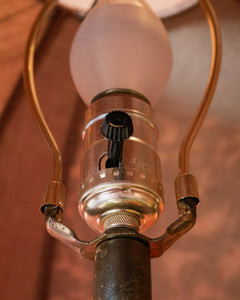 Art Deco Lamp With Horse