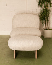 Load image into Gallery viewer, Textured Modern Lounge Chair and Ottoman
