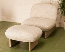 Load image into Gallery viewer, Textured Modern Lounge Chair and Ottoman
