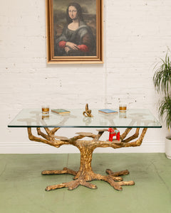 Gold Tree Dining Table