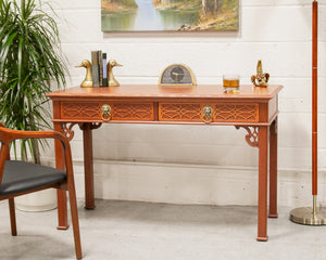 Restored Antique 2 Drawer Desk