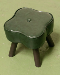 Green Clover Ottoman