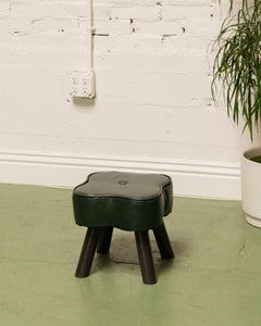 Green Clover Ottoman