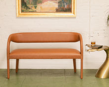 Load image into Gallery viewer, Alexander Dining Bench in Faux Leather
