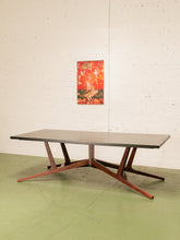 Load image into Gallery viewer, Black Top Scandi Dining Table
