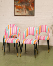 Load image into Gallery viewer, Ice Cream Striped Dining Chair
