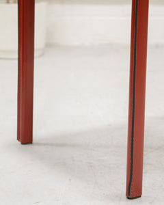 Burgundy Leather Chair