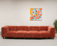 Load image into Gallery viewer, 4 Piece Chelsea Sofa in Paprika
