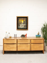Load image into Gallery viewer, Oak Office Credenza
