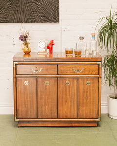 Vintage Bar Cabinet by Drexel