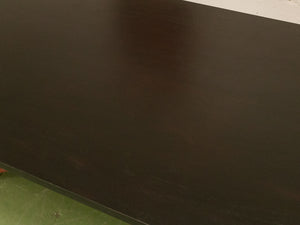 Black Top Scandi Dining Table