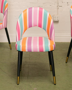 Ice Cream Striped Dining Chair