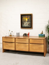 Load image into Gallery viewer, Oak Office Credenza
