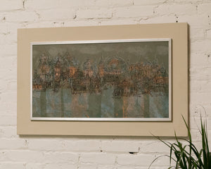 Dorothy Bowman City Edge Signed Lithograph