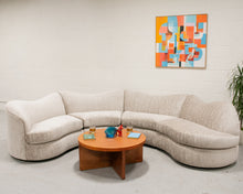 Load image into Gallery viewer, Sculptural 1970’s 4 piece Sectional Sofa
