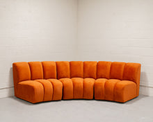 Load image into Gallery viewer, Burnt Orange Chic Circle Sofa

