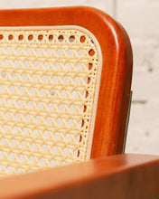 Load image into Gallery viewer, Caramel Rattan Office Chair
