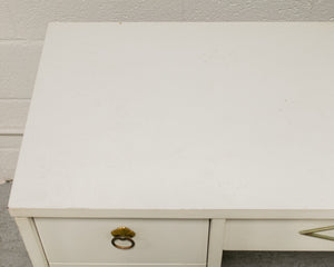 Retro White Desk