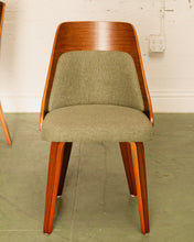 Load image into Gallery viewer, Olive Green Tweed Chairs
