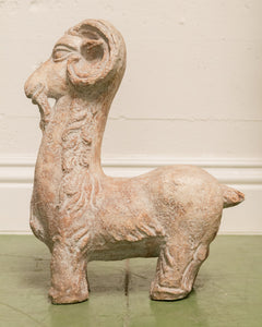 Antique Ram Sculpture