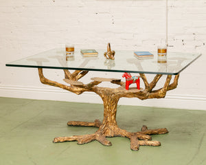 Gold Tree Dining Table