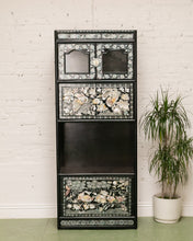 Load image into Gallery viewer, Black Mother of Pearl Cabinet
