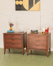 Load image into Gallery viewer, Walnut 3 Drawer Lowboy
