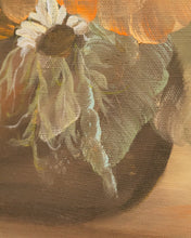 Load image into Gallery viewer, Floral Oil Painting in Orange
