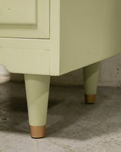 Load image into Gallery viewer, 3 Drawer Mint Nightstand
