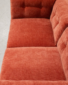 2 Piece Chelsea Sofa in Paprika