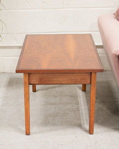 Restored Vintage Walnut Side Table