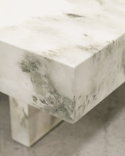 Load image into Gallery viewer, Faux Marble Coffee Table with Planter
