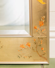 Load image into Gallery viewer, LaBarge Reverse Painted Chinoiserie Mirror
