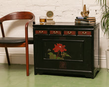 Load image into Gallery viewer, Hand Painted Lacquered End Table
