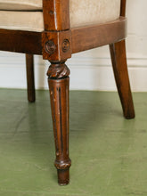 Load image into Gallery viewer, Vintage Regency Style Barrel Chair
