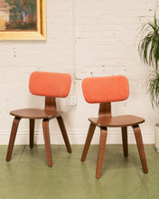 Load image into Gallery viewer, Bent Wood Dining Chair in Peach
