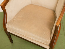 Load image into Gallery viewer, Vintage Regency Style Barrel Chair
