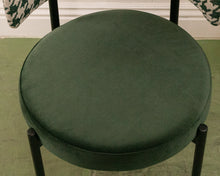 Load image into Gallery viewer, Houndstooth with Green Seat Dining Chair
