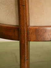 Load image into Gallery viewer, Vintage Regency Style Barrel Chair
